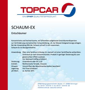 TOPCAR-Schaum-Ex Ofner Reinigungstechnik Hemmingen